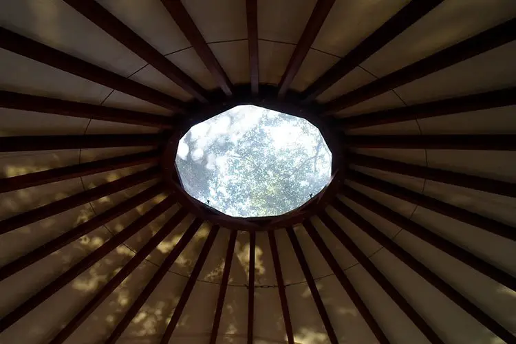 Yurt Circle Window Traditional Tent Roofing